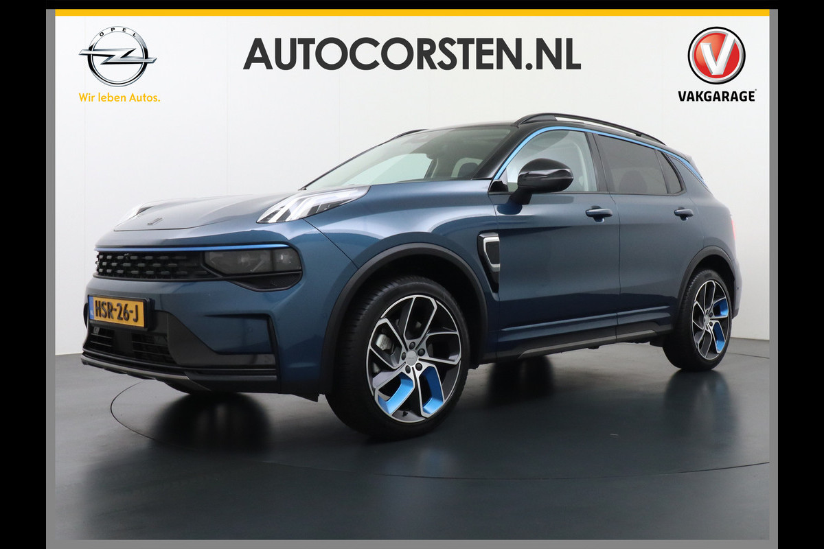 Lynk & Co 01 PHEV AUT-7 261pk Pano-Schuif-K-dak 20" 360°Camera Apple Carplay Android Auto Adaptive-Cr NaviPdc-a+v Ecc Keyless Led M-BuxPlug-I Elek.Memory.Stoel File assistent Dodehoek detector Elektrisch bedienbare achterklep Rijstrooksensor Wifi Verkeersbord detectie 425Nm koppel 3,7kw laadvermogen A-label Euro 6 Hybride Benzine / Elektrisch rijden tot ca 69km 1800kg trekvermogen Lynk & Co 01 PHEV AUT-7 261pk Pano-Schuif-K-dak 20" 360°Camera Apple Carplay Android Auto Adaptive-Cr NaviPdc-a+v Ecc Keyless Led M-BuxPlug-I Elek.Memory.Stoel File assistent Dodehoek detector Elektrisch bedienbare achterklep Rijstrooksensor Wifi Verkeersbord detectie 425Nm koppel 3,7kw laadvermogen A-label Euro 6 Hybride Benzine / Elektrisch rijden tot ca 69km 1800kg trekvermogen