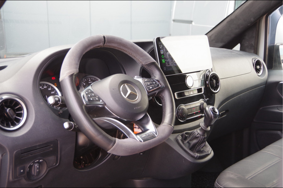 Mercedes-Benz Vito L2 150PK 3-ZITS, LED, TREKHAAK, CAMERA, ALCANTARA HEMEL, CRUISE, AIRCO, DIAMONT GRILLE, 20'' LM WIELEN