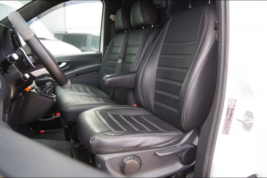 Mercedes-Benz Vito L2 150PK 3-ZITS, LED, TREKHAAK, CAMERA, ALCANTARA HEMEL, CRUISE, AIRCO, DIAMONT GRILLE, 20'' LM WIELEN