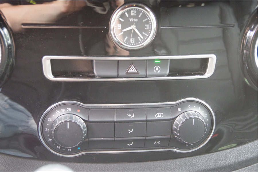 Mercedes-Benz Vito L2 150PK 3-ZITS, LED, TREKHAAK, CAMERA, ALCANTARA HEMEL, CRUISE, AIRCO, DIAMONT GRILLE, 20'' LM WIELEN