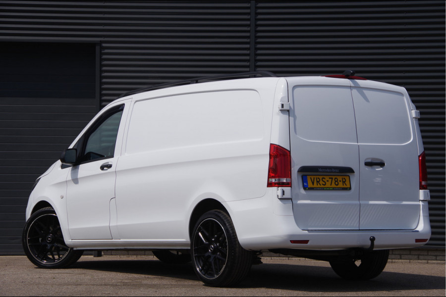 Mercedes-Benz Vito L2 150PK 3-ZITS, LED, TREKHAAK, CAMERA, ALCANTARA HEMEL, CRUISE, AIRCO, DIAMONT GRILLE, 20'' LM WIELEN