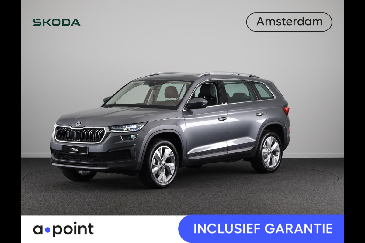 Škoda Kodiaq Business Edition Plus 1.5 TSI 150 pk 7 versn. DSG | Fabrieksgarantie tot 2028 | Leder | Panoramadak | Adaptive Cruise Control | 360º camera | Škoda Kodiaq Business Edition Plus 1.5 TSI 150 pk 7 versn. DSG | Fabrieksgarantie tot 2028 | Leder | Panoramadak | Adaptive Cruise Control | 360º camera |