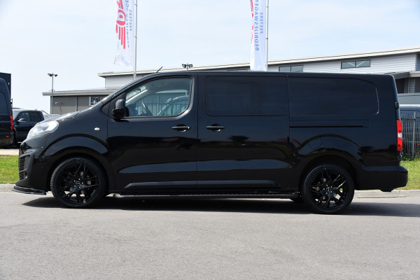 Citroën Jumpy 2.0 BlueHDI 180 XL DC Black Edition Adaptieve Cruise, 360 Camera, Head-up, 177PK, 2 x Schuifdeur, Trekhaak, Carplay, Stoelverwarming, UNIEK!