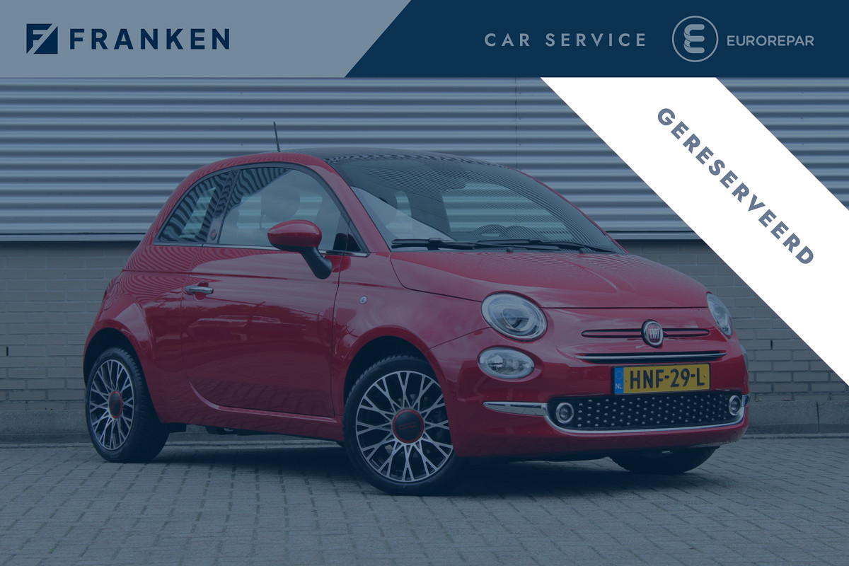 Fiat 500 1.0 Hybrid RED | Panoramadak | Special Edition | Navigatie | Cruise Control Fiat 500 1.0 Hybrid RED | Panoramadak | Special Edition | Navigatie | Cruise Control