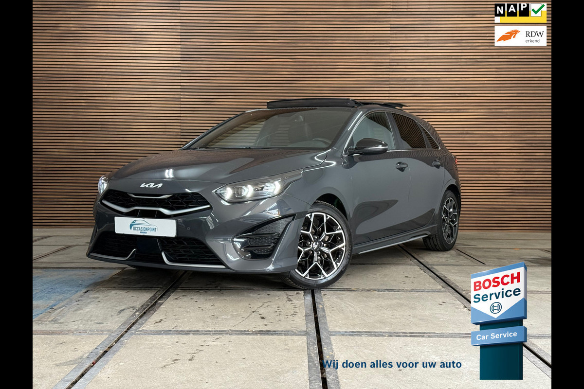 Kia Ceed 1.0 T-GDi GT-PlusLine Pano | Elektr stoelen verwarmd + gekoeld | 17 inch | LED | Bomvol opties !! Kia Ceed 1.0 T-GDi GT-PlusLine Pano | Elektr stoelen verwarmd + gekoeld | 17 inch | LED | Bomvol opties !!