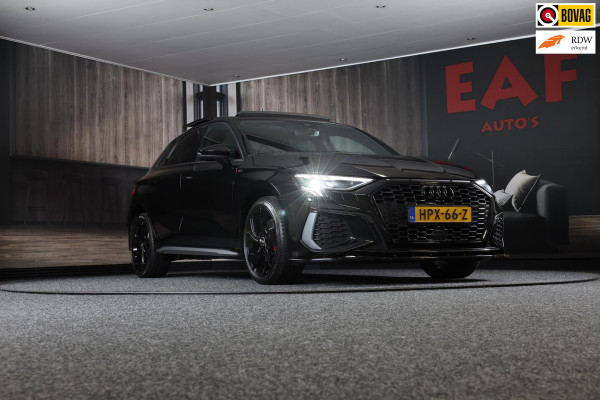 Audi A3 Sportback 40 TFSI e RS3 Look / 204 PK / RS Zetels / Cc / Camera / Navi / Open Pano / Digital Cockpit / Led / Pdc / 18 Inch