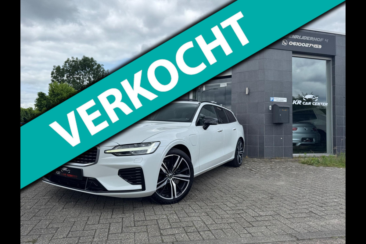 Volvo V60 2.0 T8 Twin Engine AWD R-Design PANO-H&K-HUD-MEMORY Volvo V60 2.0 T8 Twin Engine AWD R-Design PANO-H&K-HUD-MEMORY