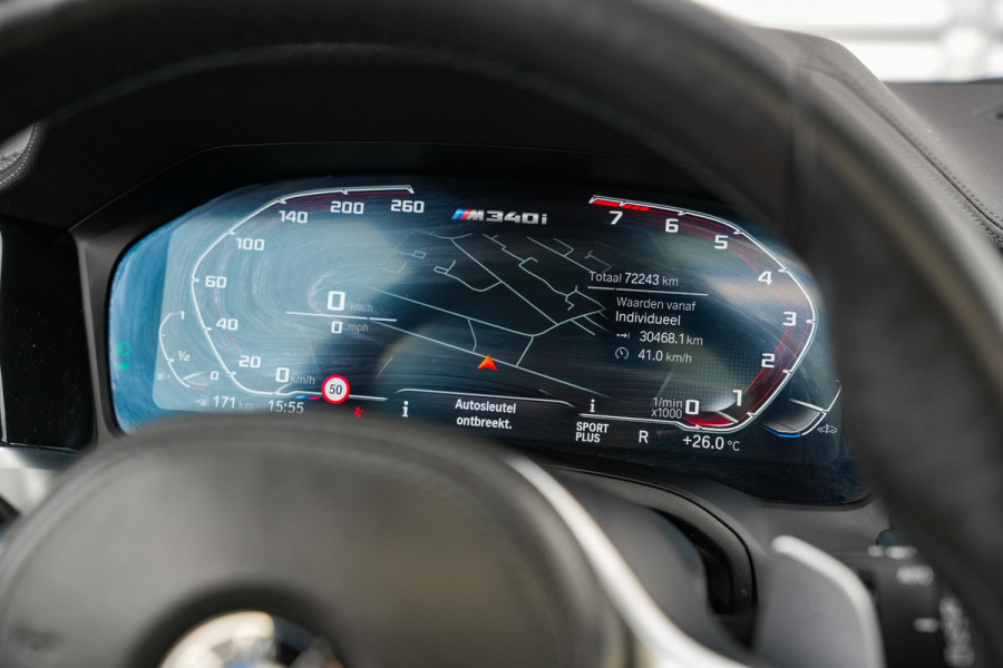 BMW 3 Serie Touring M340i xDrive Panoramadak Harman/Kardon Dodehoek 360cam Leer DAB+ 19”LM