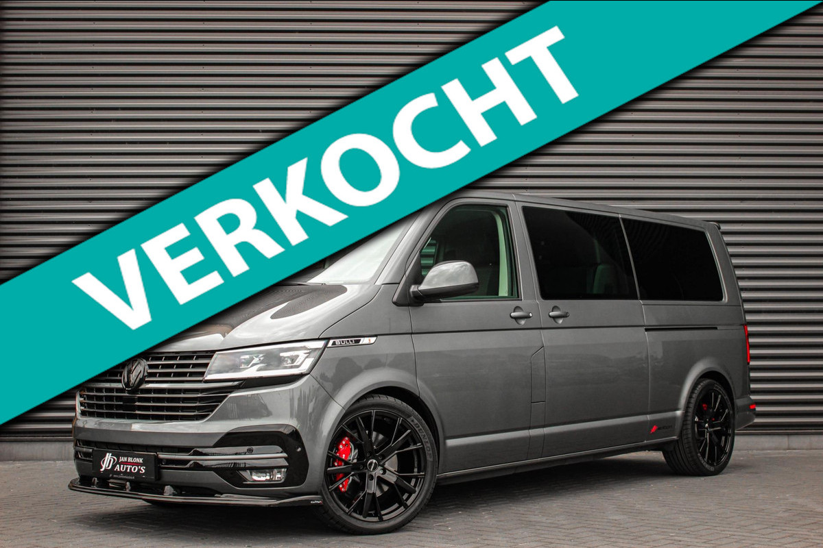 Volkswagen Transporter 2.0 TDI L2H1 30 DC BULLI 199PK DUBBEL CABINE / LEDEREN BEKLEDING / PDC / VERLAGINGSVEREN / 2X SCHUIFDEUR Volkswagen Transporter 2.0 TDI L2H1 30 DC BULLI 199PK DUBBEL CABINE / LEDEREN BEKLEDING / PDC / VERLAGINGSVEREN / 2X SCHUIFDEUR