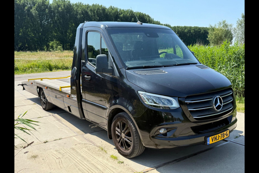Mercedes-Benz Sprinter 319 3.0 CDI L3 Oprijwagen EURO6-D kegger oprijbak met luchtvering
