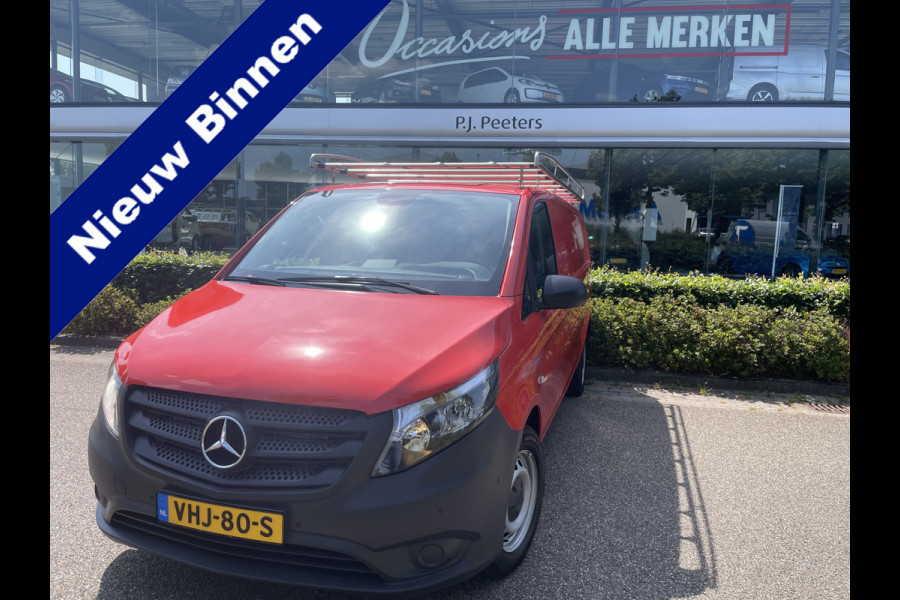 Mercedes-Benz Vito 114 CDI Extra Lang Airco - Cruise control - Navigatie full map - Achteruitrijcamera - Zijschuifdeur rechts - Parkeersensoren voor en achter - Trekhaak - Aluminium trap - zeer nette bus
