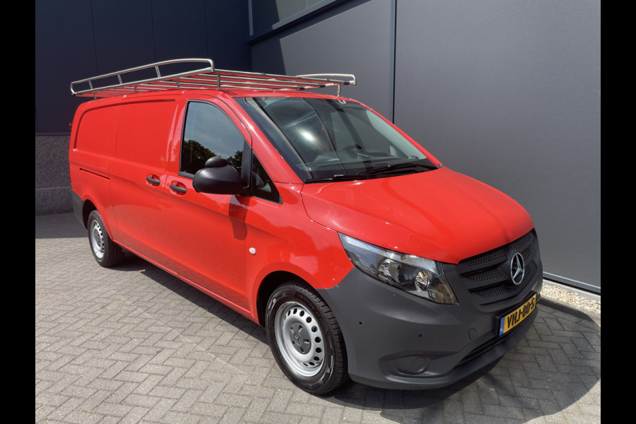 Mercedes-Benz Vito 114 CDI Extra Lang Airco - Cruise control - Navigatie full map - Achteruitrijcamera - Zijschuifdeur rechts - Parkeersensoren voor en achter - Trekhaak - Aluminium trap - zeer nette bus
