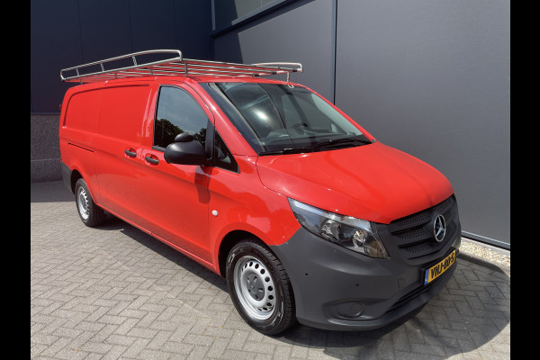Mercedes-Benz Vito 114 CDI Extra Lang Airco - Cruise control - Navigatie full map - Achteruitrijcamera - Zijschuifdeur rechts - Parkeersensoren voor en achter - Trekhaak - Aluminium trap - zeer nette bus