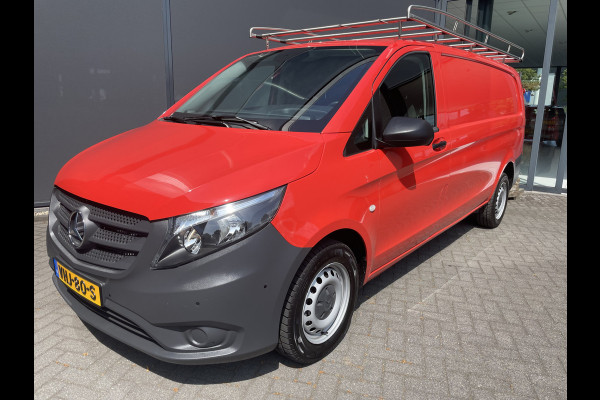 Mercedes-Benz Vito 114 CDI Extra Lang Airco - Cruise control - Navigatie full map - Achteruitrijcamera - Zijschuifdeur rechts - Parkeersensoren voor en achter - Trekhaak - Aluminium trap - zeer nette bus