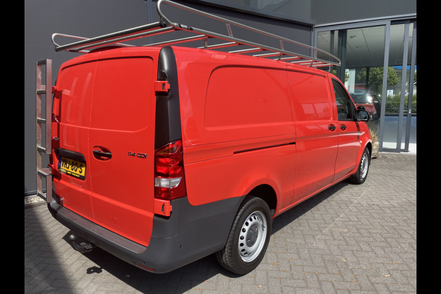 Mercedes-Benz Vito 114 CDI Extra Lang Airco - Cruise control - Navigatie full map - Achteruitrijcamera - Zijschuifdeur rechts - Parkeersensoren voor en achter - Trekhaak - Aluminium trap - zeer nette bus