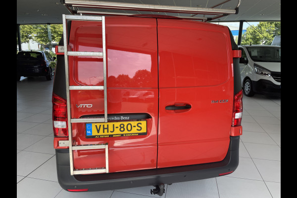 Mercedes-Benz Vito 114 CDI Extra Lang Airco - Cruise control - Navigatie full map - Achteruitrijcamera - Zijschuifdeur rechts - Parkeersensoren voor en achter - Trekhaak - Aluminium trap - zeer nette bus