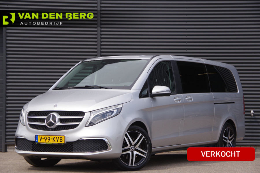 Mercedes-Benz V-Klasse 300d 4-MATIC XL DC-5P, AUT. LED, LEDER, MEMORY, 2X ELEKTR. SCHUIFDEUR, MBUX 10'', 360 CAMERA, TREKHAAK AFNEEMBAAR, PARKEERSENSOR