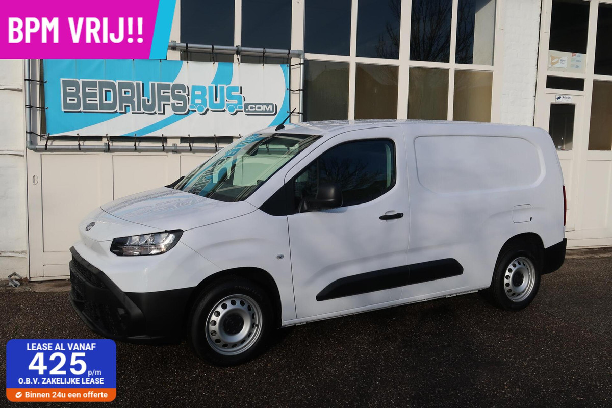 Toyota PROACE CITY 130PK Challenger, Lang, Bankje DIRECT LEVERBAAR! Toyota PROACE CITY 130PK Challenger, Lang, Bankje DIRECT LEVERBAAR!