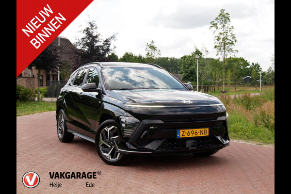 Hyundai Kona 1.6 GDI HEV N Line Sky | Panoramadak | 360 Camera | Apple Carplay | Stoelverwarming | NL-Auto |