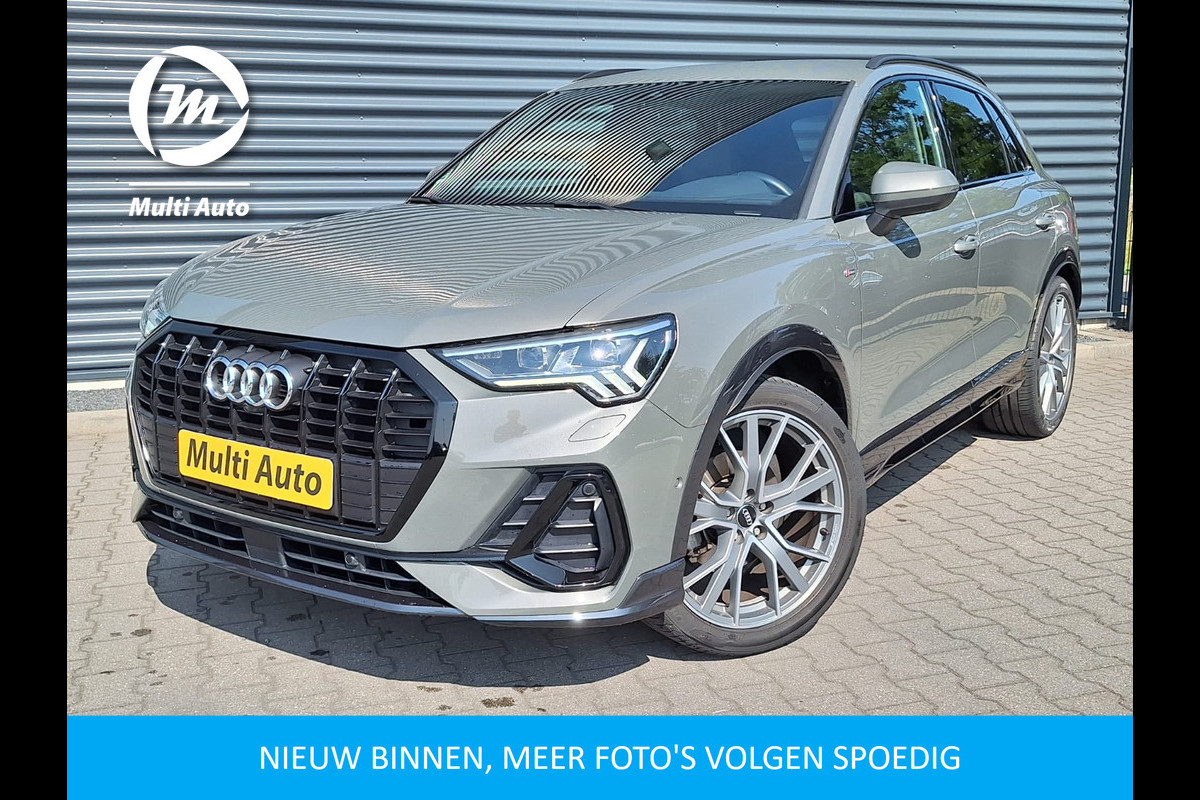 Audi Q3 35 TFSI S - Line | Adaptive Cruise | LederenSportstoelen | B&O Soundsystem | 360 Camera | Dodehoek | Virtual Cockpit | 20"L.M | Carplay | Keyless |