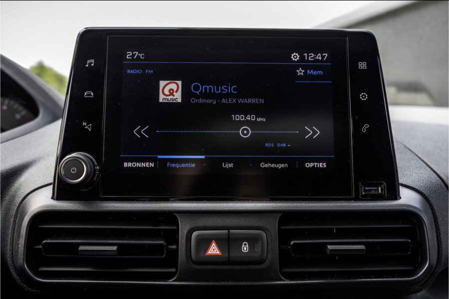 Peugeot Partner 1.5 BlueHDi L2H1 | CarPlay | Navigatie | Cruise | 3-Zits | Airco | PDC | Euro 6