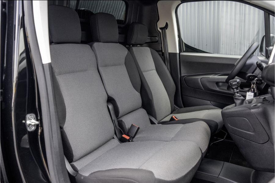 Peugeot Partner 1.5 BlueHDi L2H1 | CarPlay | Navigatie | Cruise | 3-Zits | Airco | PDC | Euro 6