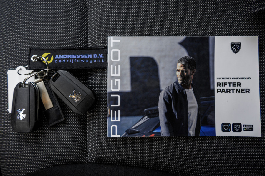 Peugeot Partner 1.5 BlueHDi L2H1 | CarPlay | Navigatie | Cruise | 3-Zits | Airco | PDC | Euro 6