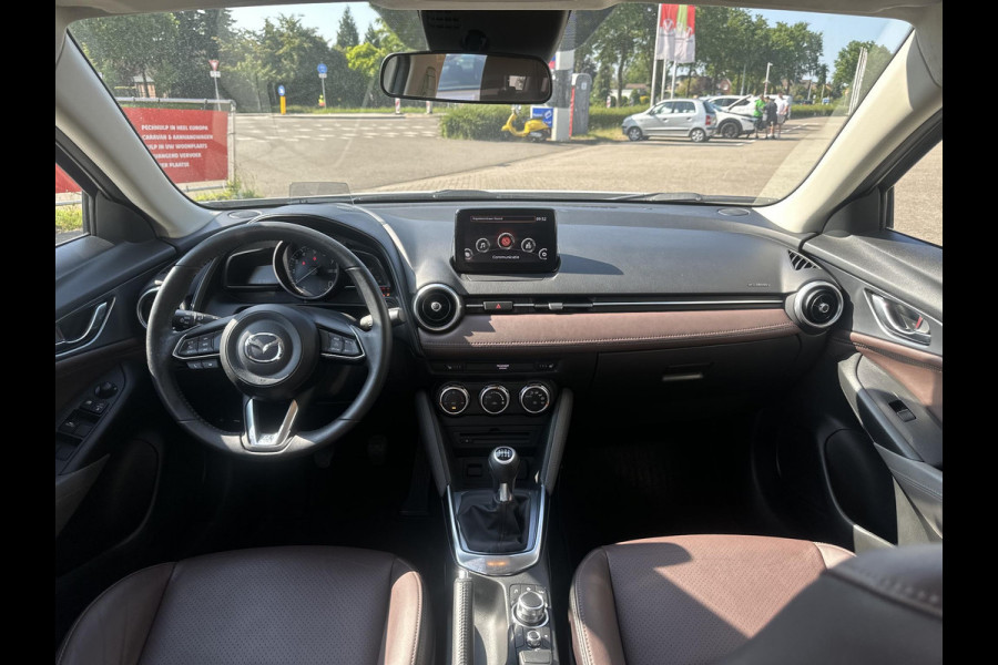 Mazda CX-3 2.0 SkyActiv-G 120 GT-Luxury | NAVIGATIE SYSTEEM | ACHTERUITRIJ CAMERA | KEYLESS ENTRY | STOELVERWARMING | LEDER | CLIMATE CONTROL | CRUISE CONTROL | 18 INCH | Mazda CX-3 2.0 SkyActiv-G 120 GT-Luxury | NAVIGATIE SYSTEEM | ACHTERUITRIJ CAMERA | KEYLESS ENTRY | STOELVERWARMING | LEDER | CLIMATE CONTROL | CRUISE CONTROL | 18 INCH |