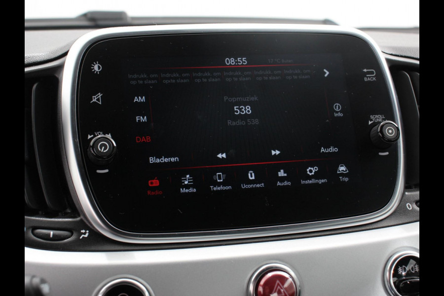 Fiat 500 1.0 69pk Hybrid Connect Navigatie Apple Carplay / Android Auto Cruise Control Airco Lichtmetalen Velgen