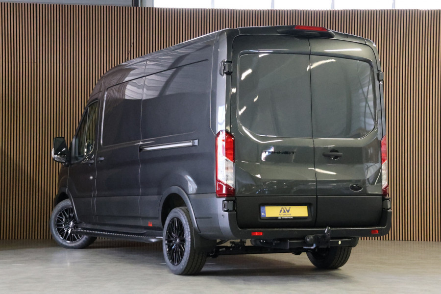 Ford Transit 350 2.0 TDCI L3H2 165PK AUT Limited | BPM VRIJ | L+R Schuifdeur | 360 Camera | ACC | Navigatie | Bi-Xenon | Lane assist | BLIS | CarPlay | Trekhaak | 7-Zitter| Facelift model MY2025