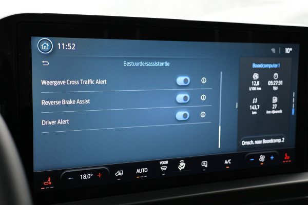 Ford Transit Custom 320 2.0 TDCI L2H1 DC Limited 170 PK | BPM VRIJ | ACC | Blind Spot | Navigatie | Camera | CarPlay | Lane Assist | Stoelverwarming Raptor Edition | NL Auto | 6-Zitter | Dubbel Cabine