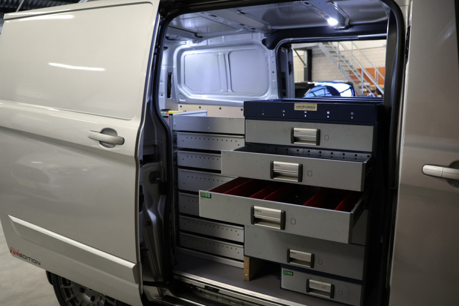Ford Transit Custom 2.0 TDCI Limited | L+R Schuifdeur | ACC | CarPlay | Camera | Stoelverwarming | Lane Assist | PDC V+A | LED | Onderhoudsbeurt | Nieuwe APK