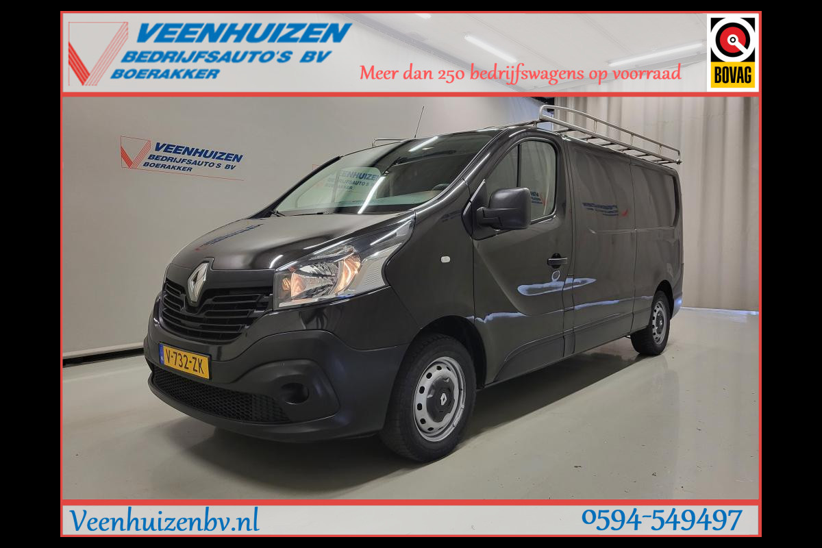 Renault Trafic 1.6dCi 122pk L2/H1 Trekhaak Imperiaal Euro 6! Renault Trafic 1.6dCi 122pk L2/H1 Trekhaak Imperiaal Euro 6!