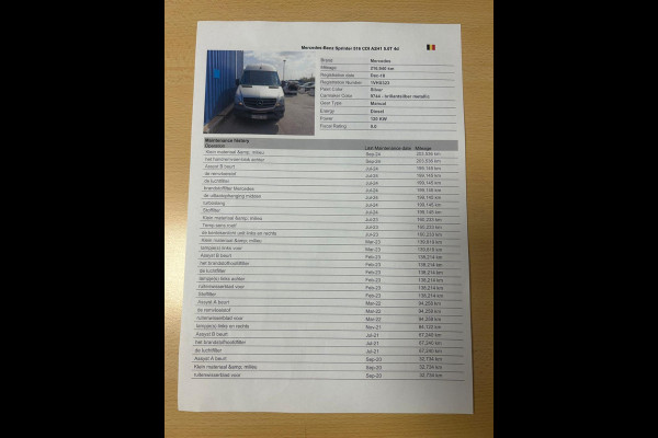 Mercedes-Benz Sprinter 516 2.2 CDI L2H2 EURO VI-D WERKPLAATS