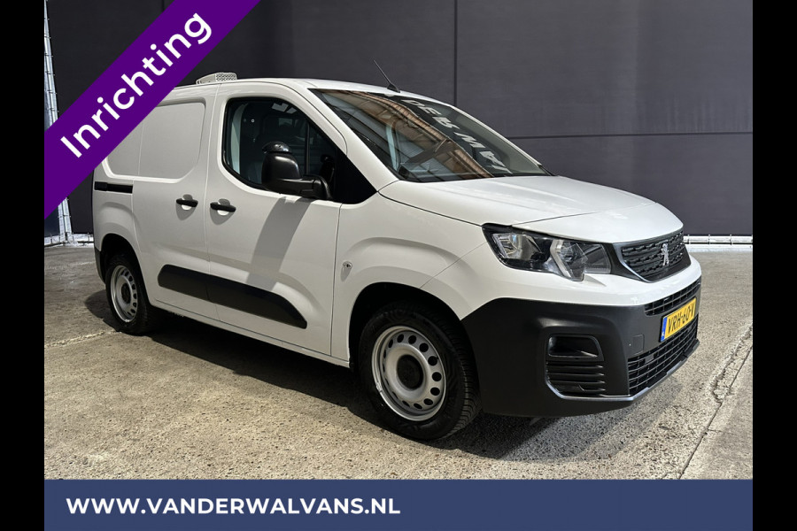 Peugeot Partner 1.5 BlueHDI 102pk L1H1 Inrichting Euro6 Airco | Apple Carplay | Android Auto | Cruisecontrol, Parkeersensoren Achterklep