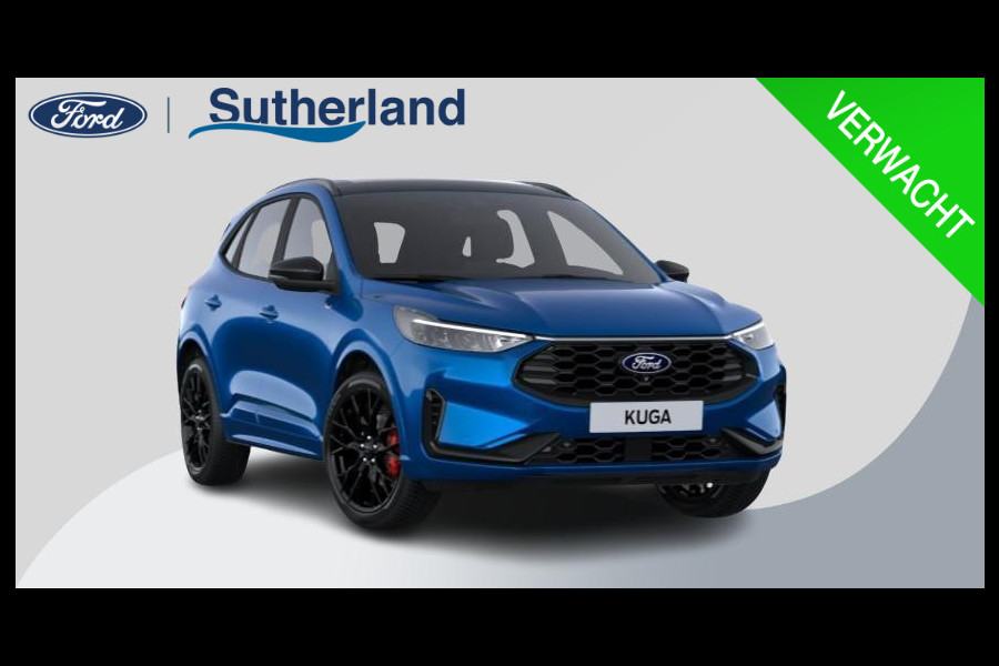 Ford Kuga 2.5 PHEV ST-Line X 243pk | Driver Assistance Pack | Black Package | Winterpack | Panorama dak | Wegklapbare Trekhaak | AGR Stoelen | Adaptieve Matrix LED koplampen met Coast to Coast