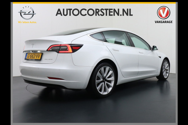 Tesla Model 3 Long Range 75kWh 463PK 19" FSD-Full Self Driving Computer-3 Premium Audio 4wd AutoPilot Panoramadak Camera's Leer Adaptive-Cruis Stoel en achterbank verwarming Electr.Stoelen+Memory+Easy-Entry WiFi Orig. NLse auto Grootste accu Tot 16,5kwh thuis laden. Accu-Garantie tot 18-12-2027 max 192.000km