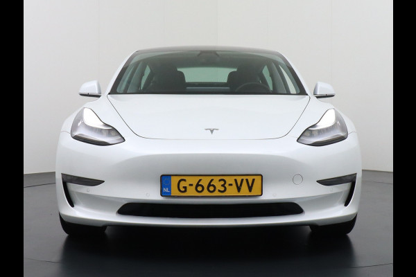 Tesla Model 3 Long Range 75kWh 463PK 19" FSD-Full Self Driving Computer-3 Premium Audio 4wd AutoPilot Panoramadak Camera's Leer Adaptive-Cruis Stoel en achterbank verwarming Electr.Stoelen+Memory+Easy-Entry WiFi Orig. NLse auto Grootste accu Tot 16,5kwh thuis laden. Accu-Garantie tot 18-12-2027 max 192.000km