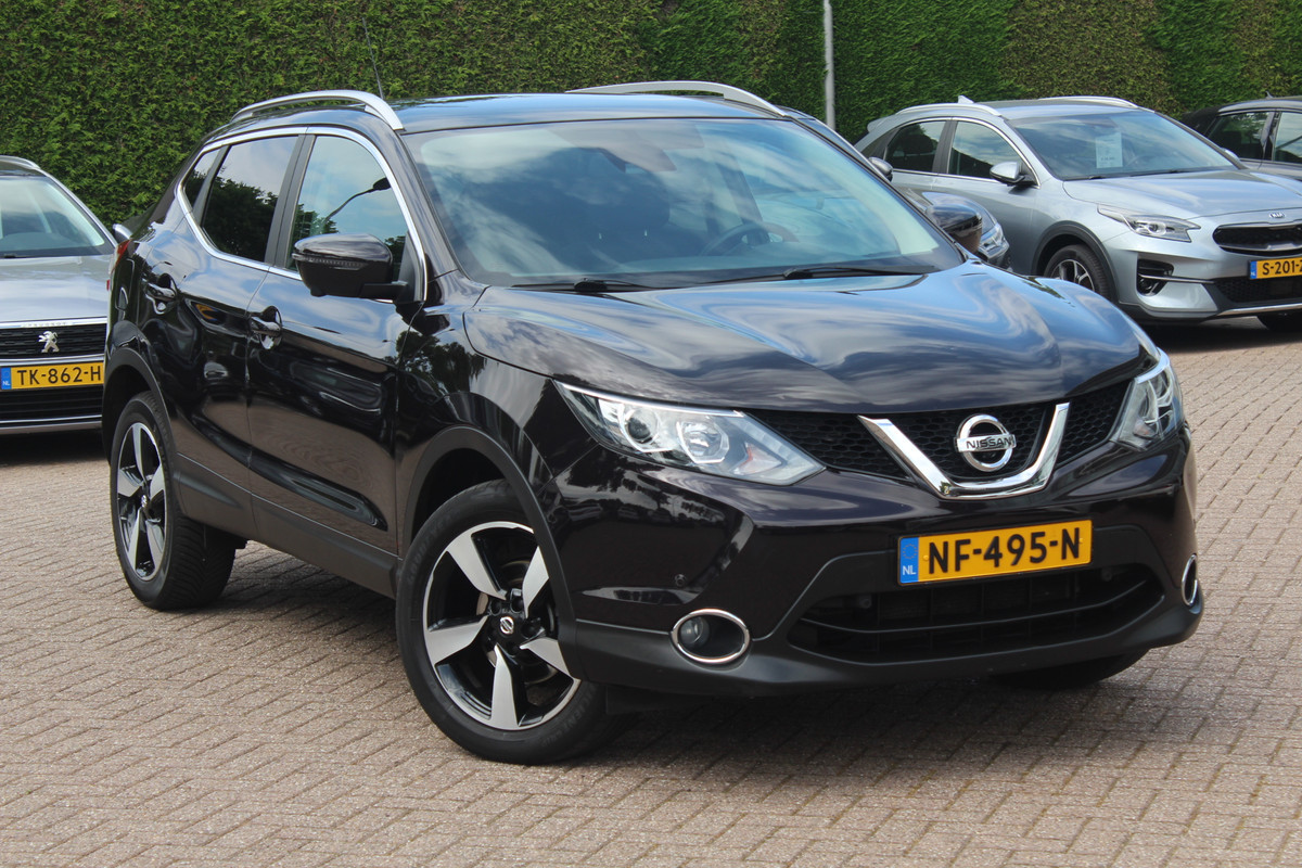 Nissan QASHQAI 1.2 N-Connecta / Trekhaak / Panoramadak / 360Camera / 18'' / Keyless / Navigatie / Getint glas / DAB / Cruise Control Nissan QASHQAI 1.2 N-Connecta / Trekhaak / Panoramadak / 360Camera / 18'' / Keyless / Navigatie / Getint glas / DAB / Cruise Control