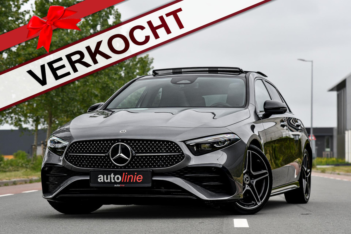 Mercedes-Benz A-Klasse 180 AMG Night ed. Pano, Memory, 360, HUD, Multibeam, Keyless, Trekhaak, Dodeh! Mercedes-Benz A-Klasse 180 AMG Night ed. Pano, Memory, 360, HUD, Multibeam, Keyless, Trekhaak, Dodeh!