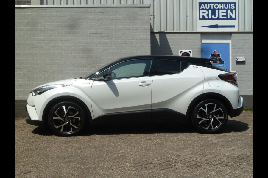 Toyota C-HR 1.8 Hybrid Bi-Tone Plus|Leder|Blindspot|Keyless-Entry|JBL|Stoelverwarming|Afn.Trekhaak|Dealer onderhouden
