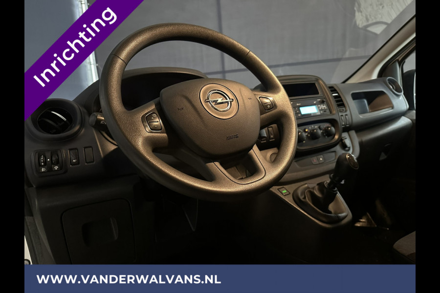 Opel Vivaro 1.6 CDTI 126pk L2H1 Inrichting Euro6 Airco | Imperiaal | LED | Trekhaak | Cruisecontrol Bijrijdersbank