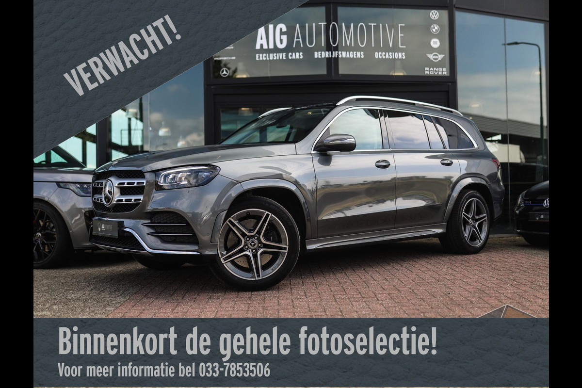 Mercedes-Benz GLS 450 4MATIC Premium | Luchtvering | Camera | Leder | Pano | Keyless | Stoelverw. Mercedes-Benz GLS 450 4MATIC Premium | Luchtvering | Camera | Leder | Pano | Keyless | Stoelverw.