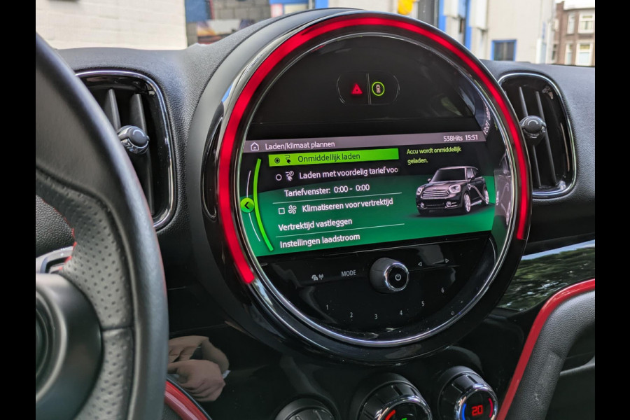 MINI Countryman Cooper S E ALL4| JCW-Pakket|Head-Up|Harman/Kardon|Adaptive-Cruise|JCW-Stoelen|Keyless-Entry|Camera
