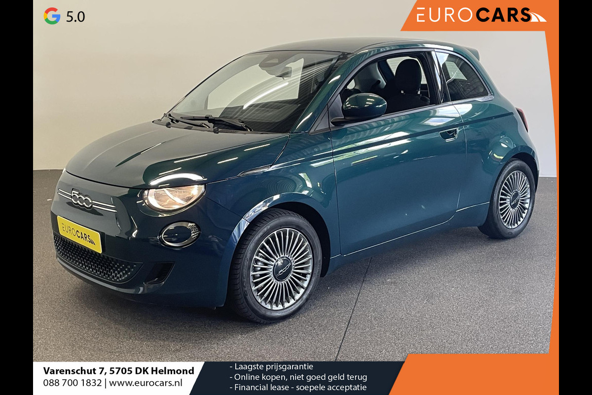 Fiat 500E Icon 42 kWh Navigatie Apple Carplay/Android Auto Cruise Control Stoelverwarming Climate Control