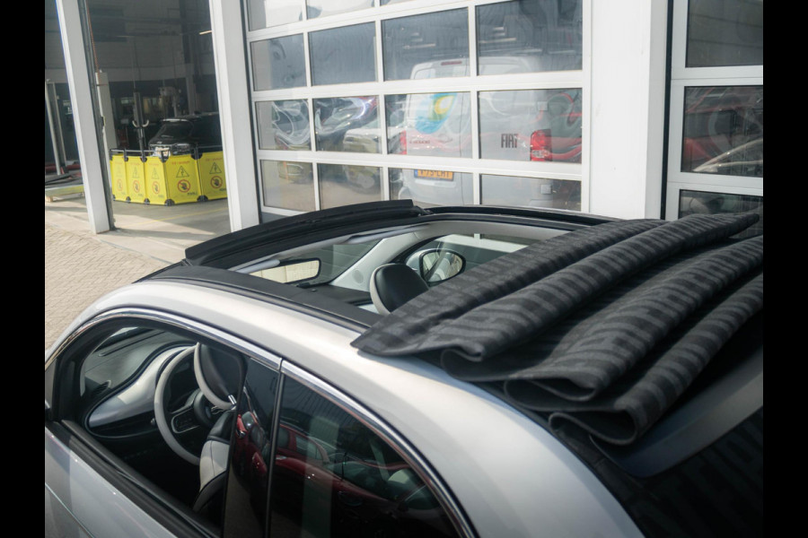 Fiat 500E Cabrio La Prima 42 kWh | Clima | Cruise | Leder | 17" | Priv Glass | Winter Pack | JBL Sound | BSM | Apple Carplay
