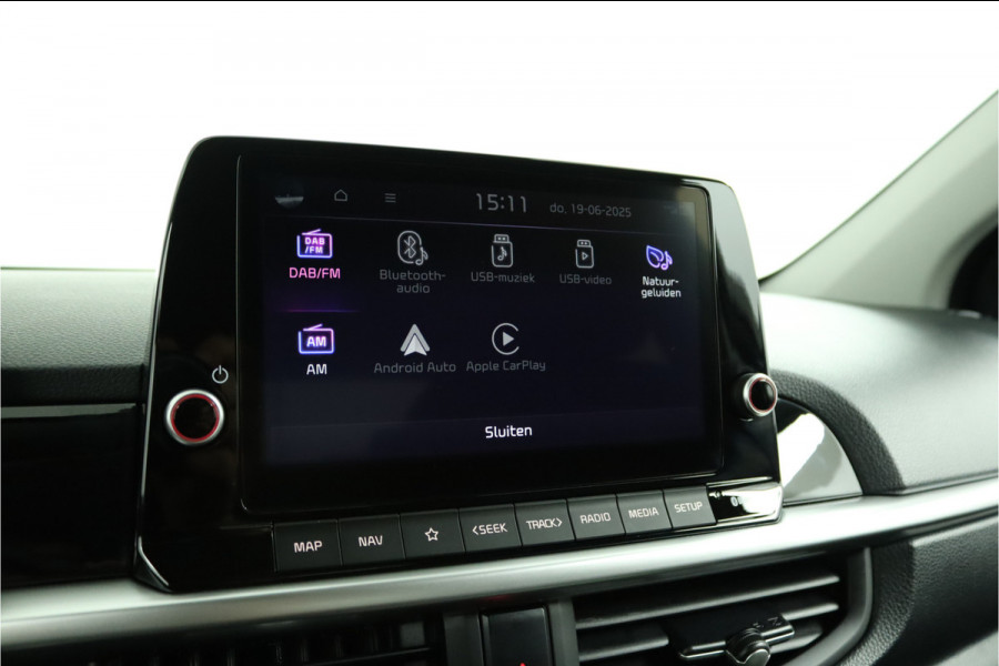Kia Picanto 1.0 DPI DynamicPlusLine Rijdende Demo - Apple Carplay/Android Auto - Cruise Control - Led Koplampen - Navigatie - Fabrieksgarantie tot 05-2032