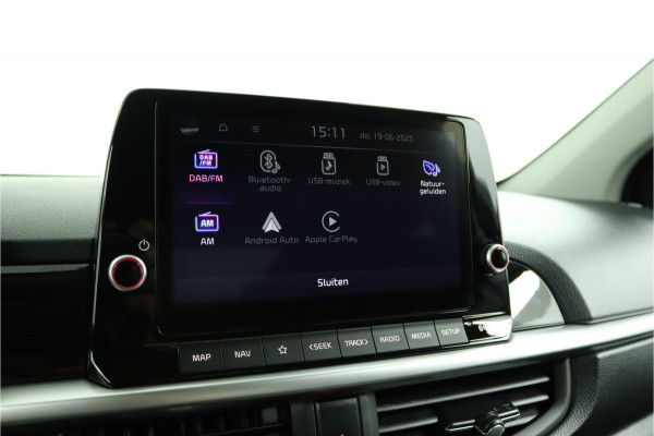 Kia Picanto 1.0 DPI DynamicPlusLine Rijdende Demo - Apple Carplay/Android Auto - Cruise Control - Led Koplampen - Navigatie - Fabrieksgarantie tot 05-2032