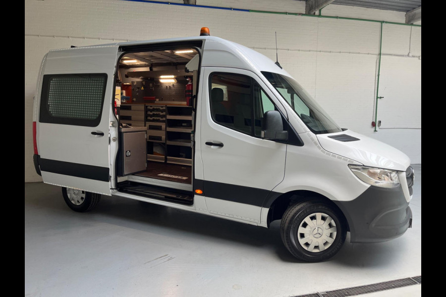Mercedes-Benz Sprinter Automaat Servicewagen 314 2.2 CDI 140PK L2H2 euro6 BOTT Inrichting, Victron V230, Standkachel RIJKLAARPRIJS