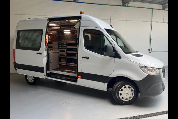 Mercedes-Benz Sprinter Automaat Servicewagen 314 2.2 CDI 140PK L2H2 euro6 BOTT Inrichting, Victron V230, Standkachel RIJKLAARPRIJS